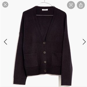 Madewell Kent ex boyfriend cardigan sweater